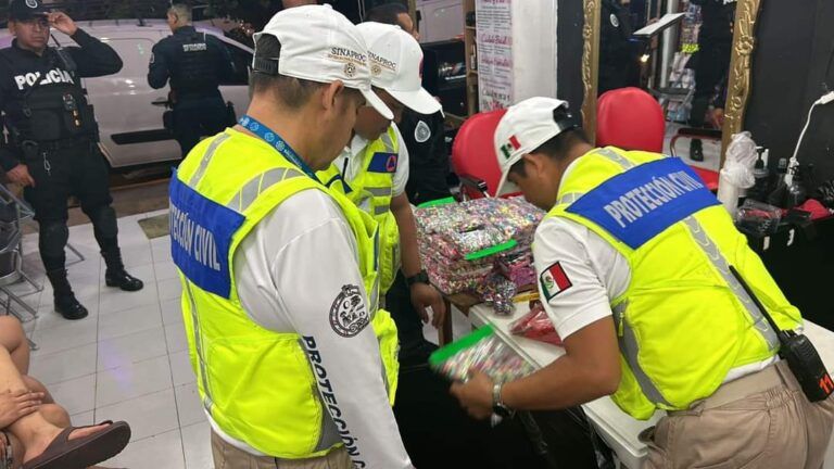 Solidaridad refuerza operativos para detectar venta de pirotecnia clandestina