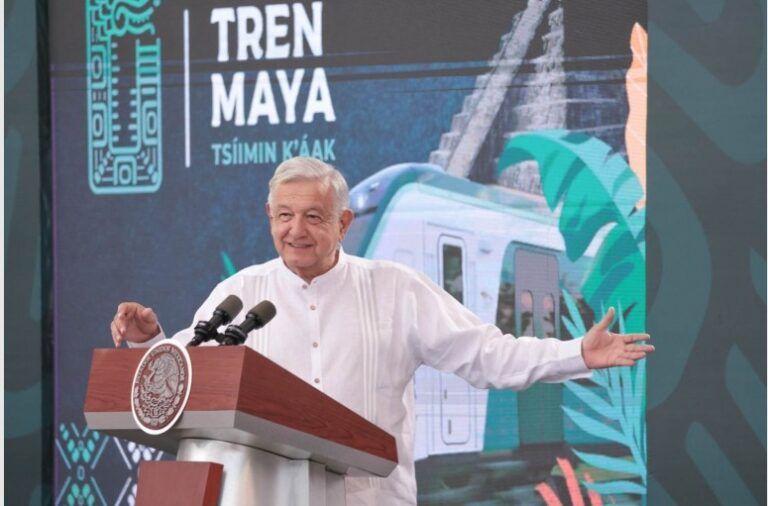 Jaguar rodante inicia recorridos, Tren Maya cumple primer objetivo; generar empleos
