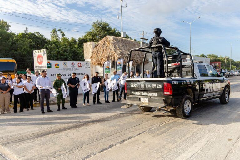 Tulum pone en marcha el Operativo de Seguridad Guadalupe-Reyes 2023-2024