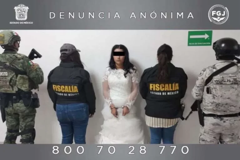 Vestida y alborotada, “El Ratón” abandona a novia de La Familia Michoacana