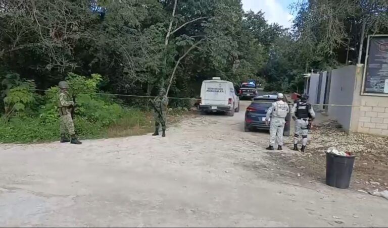 Ejecutan a un hombre en El Pedregal de Cancún