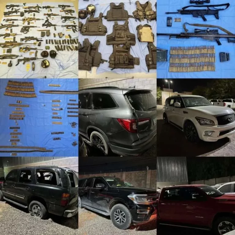 Enfrentamiento en Hermosillo: 12 criminales abatidos