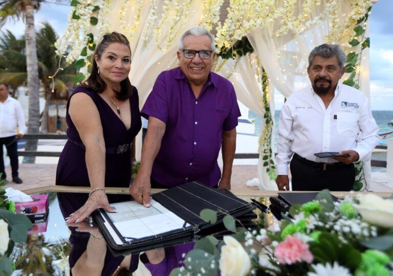 Invita Puerto Morelos a participar en las Bodas Colectivas 2024