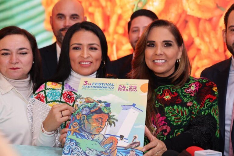 En Fitur 2024 presentan a Puerto Morelos como sede del Tercer Festival Gastronómico del Caribe Mexicano