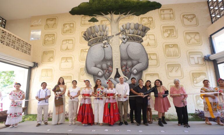 Inauguran Mara Lezama y Blanca Merari el Museo y Centro Cultural de Puerto Morelos