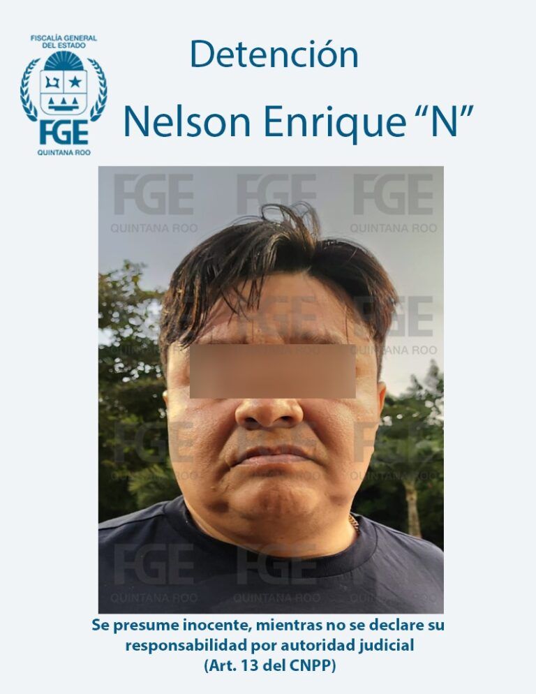 Autoridades de Quintana Roo capturan líder criminal buscado por la INTERPOL