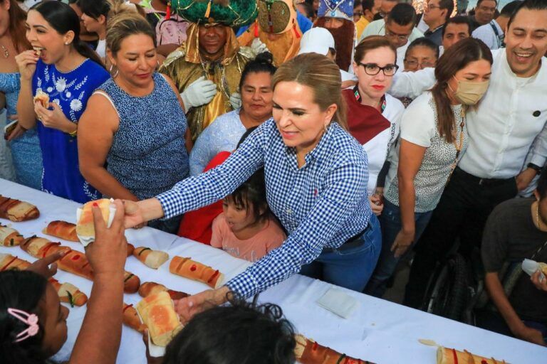 Invita Lili Campos a partir Mega Rosca de Reyes en la Quinta Avenida