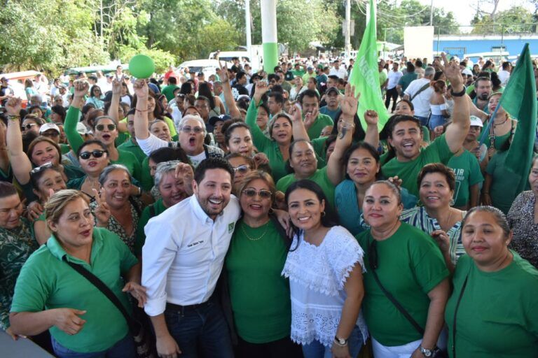 Refrendan respaldo a Blanca Merari y Claudia Sheinbaum