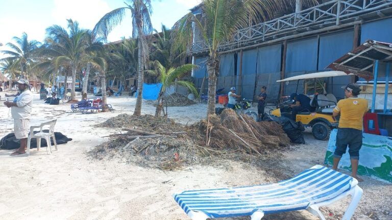 Se recupera Holbox tras inundaciones por “Evento Norte”