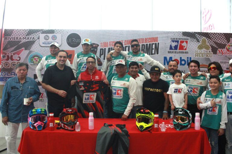 Anuncian Campeonato Regional de Motocross en Playa del Carmen