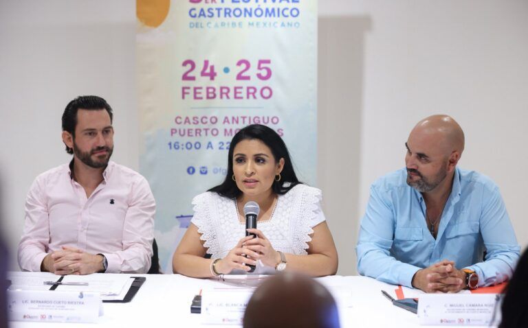 Puerto Morelos, listo para el Tercer Festival Gastronómico del Caribe Mexicano