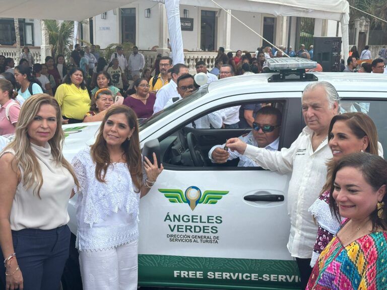 Ángeles Verdes garantizan un viaje seguro a visitantes de Solidaridad que llegan por carretera