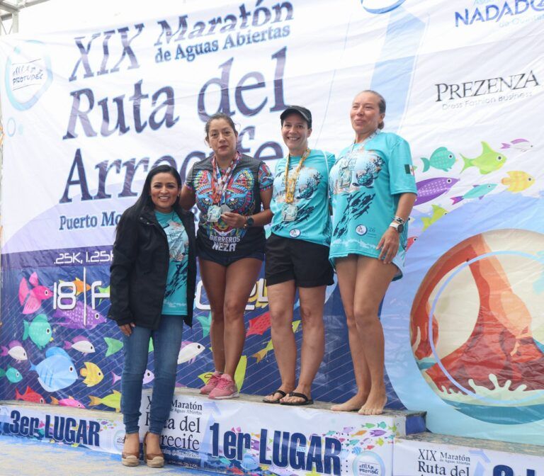 Maratón de Aguas Abiertas y Festival del Ceviche elevan la afluencia turística en Puerto Morelos