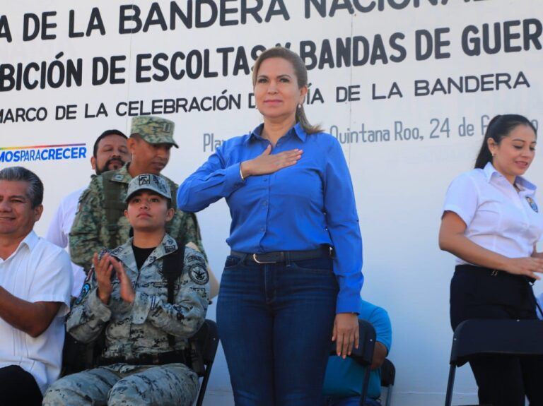 Solidaridad conmemora el Día de la Bandera