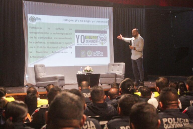 Policías de Solidaridad reciben curso especializado en antiextorsión y antisecuestro