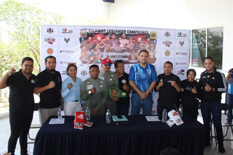 Todo listo para la presentación de la Liga Mx de Box en Playa del Carmen