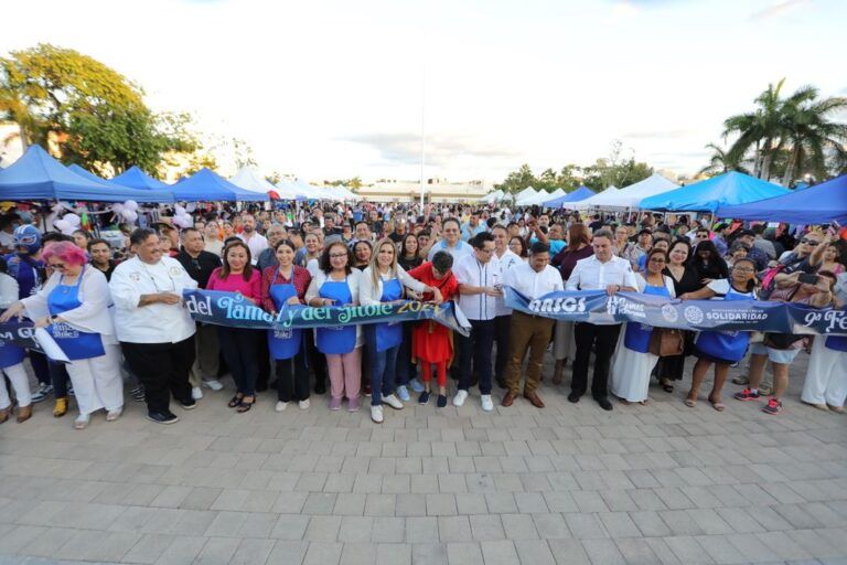  Se presenta la Novena Feria del Tamal y del Atole en Solidaridad