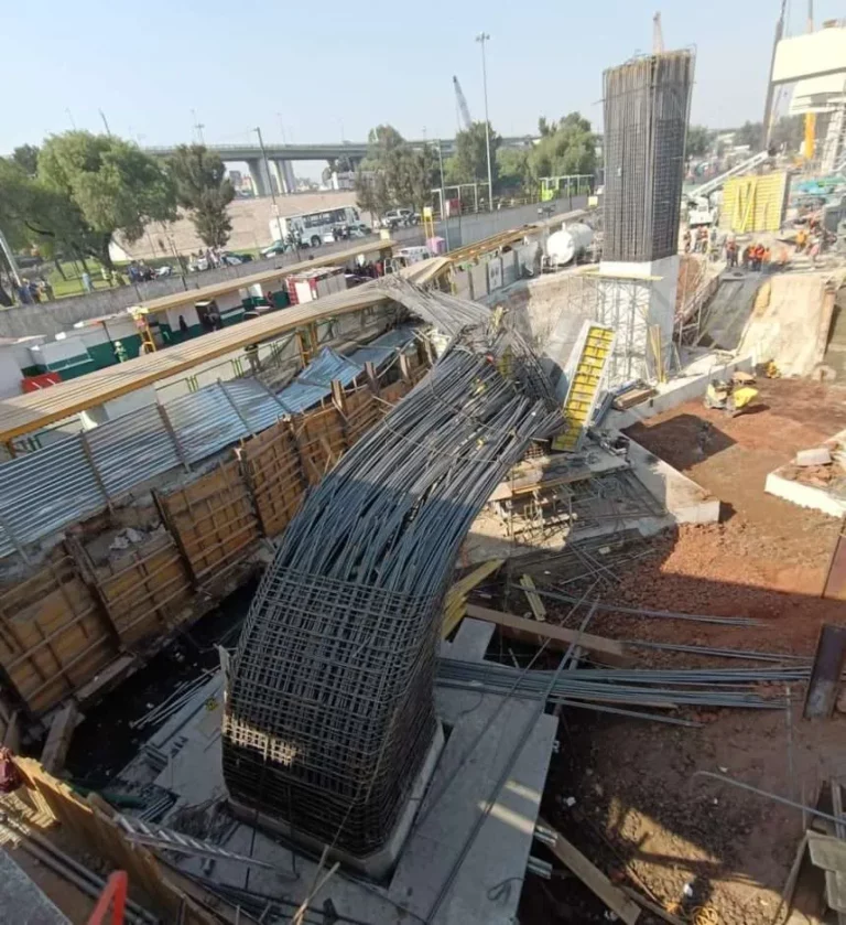Caen estructuras en la Cetram Santa Martha y AIFA; hay siete lesionados