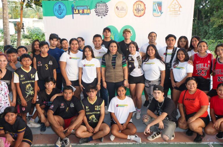 Realizan convivencia juvenil en Puerto Morelos con el apoyo de dependencias municipales