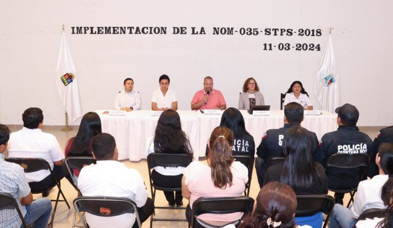 A través de la capacitación, Puerto Morelos promueve ambientes laborales saludables y productivos