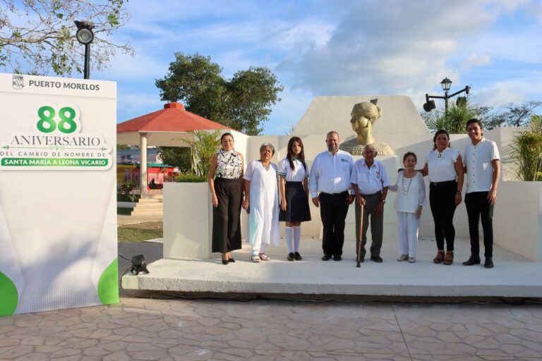 Conmemoran el 88 Aniversario del cambio de nombre de Hacienda Santa María a Leona Vicario