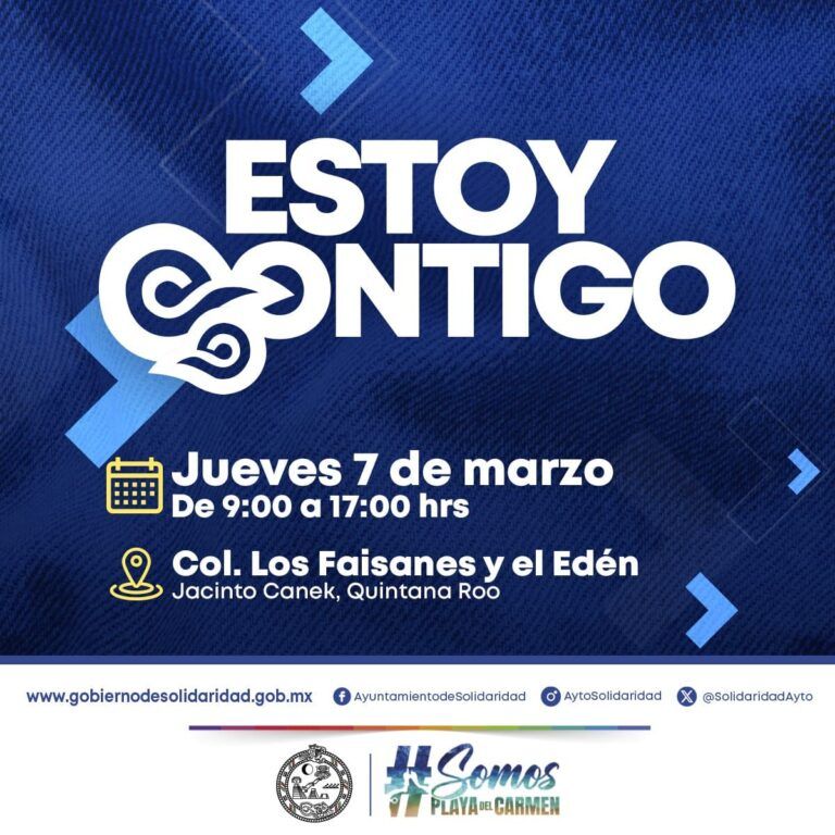El gobierno de Solidaridad llevará “Estoy Contigo” a Jacinto Canek