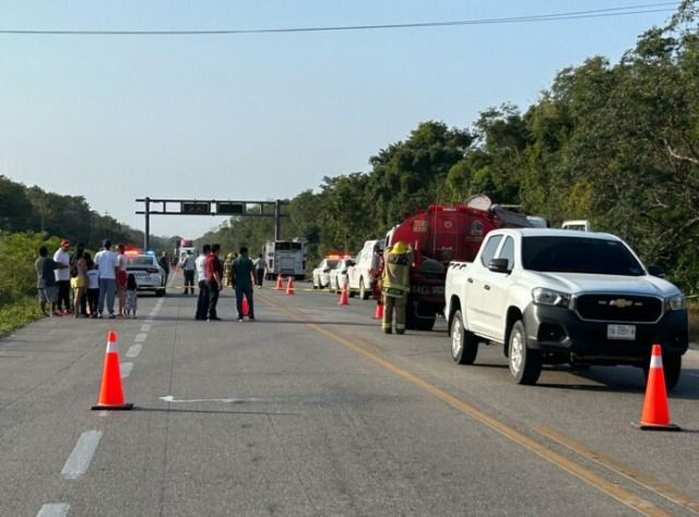 Otro tragico accidente en carretera de Quintana Roo, mueren dos personas