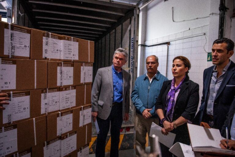 Entregan al INE primer cargamento de Boletas Electorales para la Elección Presidencial