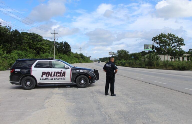 Refuerzan vigilancia y asistencia vial en las carreteras de Quintana Roo