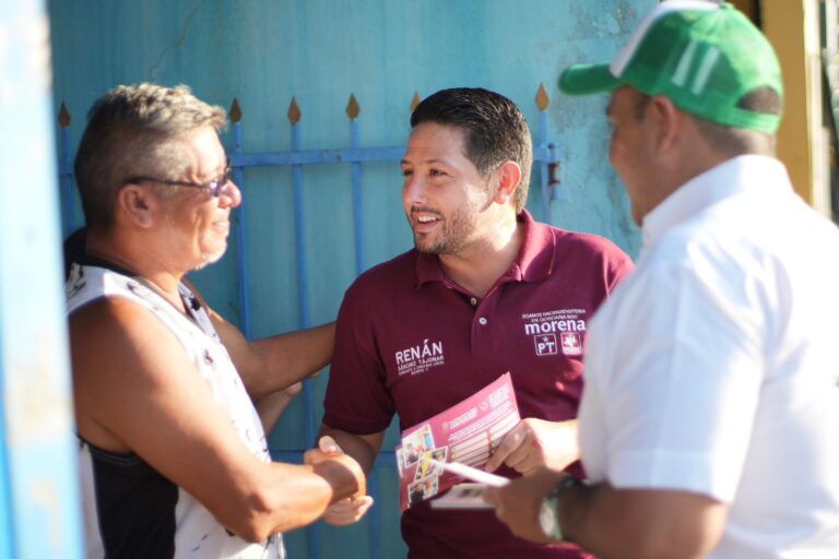 Se suma Renán Sánchez a la propuesta de Claudia Sheinbaum para impulsar la educación y la transformación en Cozumel