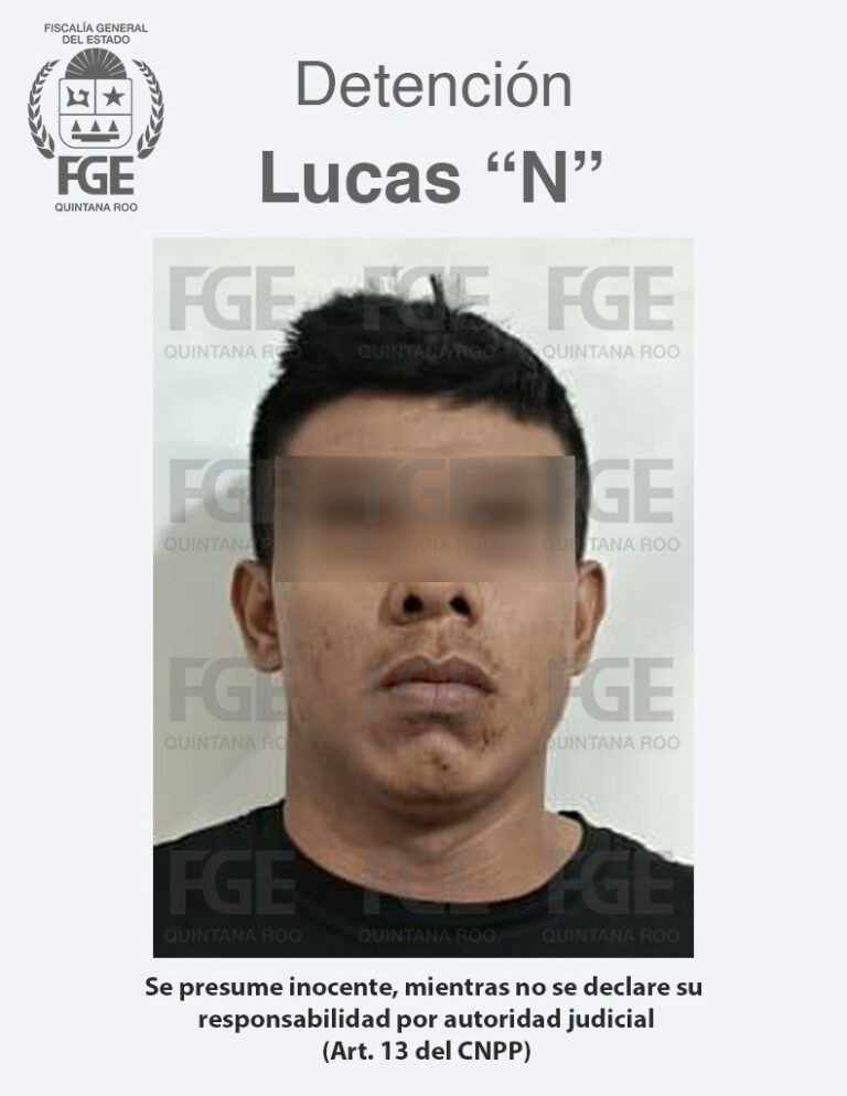 Captura FGE de Quintana Roo a tres sujetos por homicidio de un mototaxista en Benito Juárez