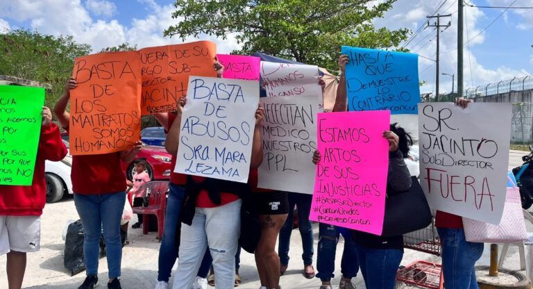 Familiares de internos denuncian abusos y tortura