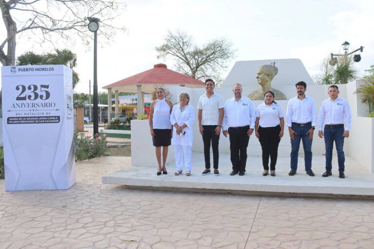 Celebran aniversario 235 del natalicio de Leona Vicario Fernández de San Salvador