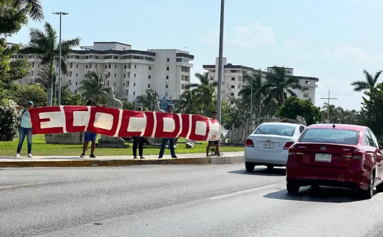 Protestan contra Semarnat por ser cómplice de ecocidios