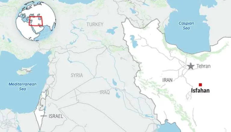 Israel lanza ataque con drones contra base aérea en Irán