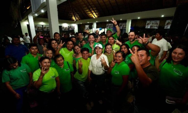 Celebra el Verde Q. Roo, triunfo de la Dra. Claudia Sheinbaum en el primer debate presidencial 2024