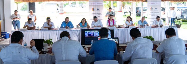 Fortalecen estrategias de seguridad en la Primera Reunión Regional de la Zona Sureste 2024