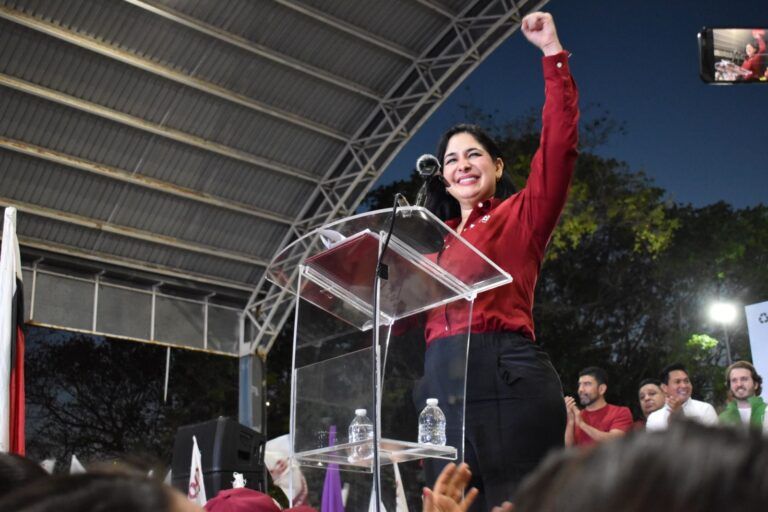 Haremos de Solidaridad una sola tierra y un solo pueblo: Estefanía Mercado