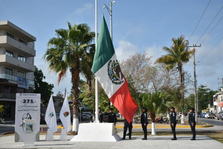 Conmemoran el 271 aniversario del natalicio de Miguel Hidalgo y Costilla