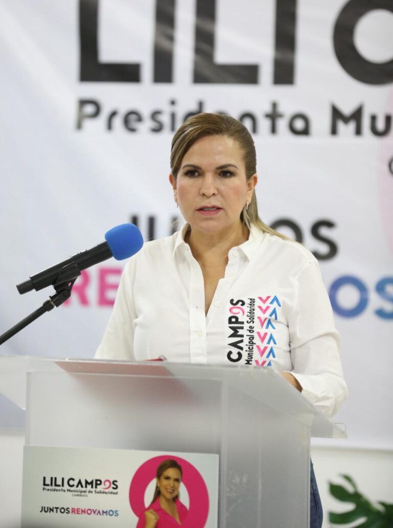 Servicios públicos de primera continuarán mejorando la calidad de vida de los solidarenses con la Renovación: Lili Campos
