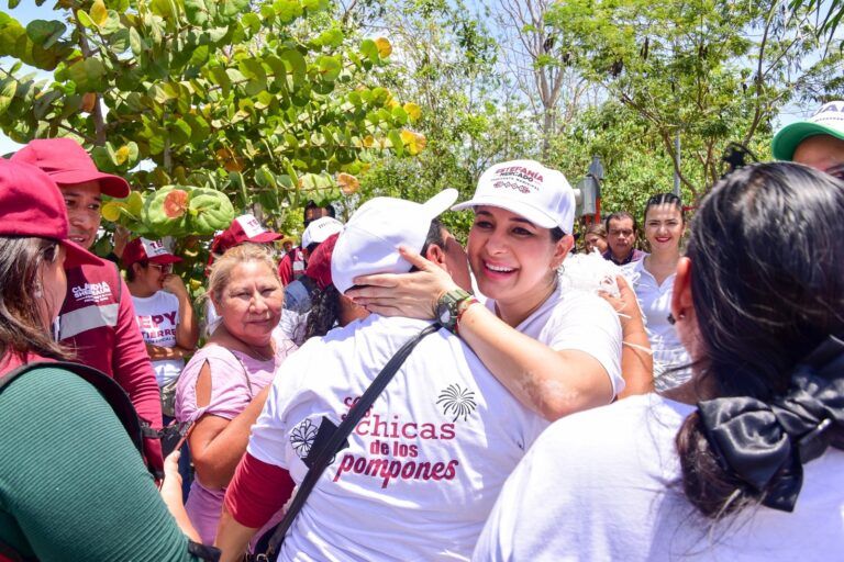 Las colonias de Solidaridad van con Estefanía Mercado; este 2 de junio el triunfo de la 4T será contundente