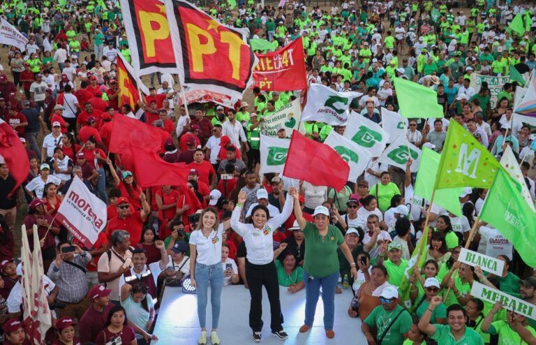 Blanca Merari tiene el apoyo del pueblo para continuar con la 4T en Puerto Morelos: Juan Carrillo