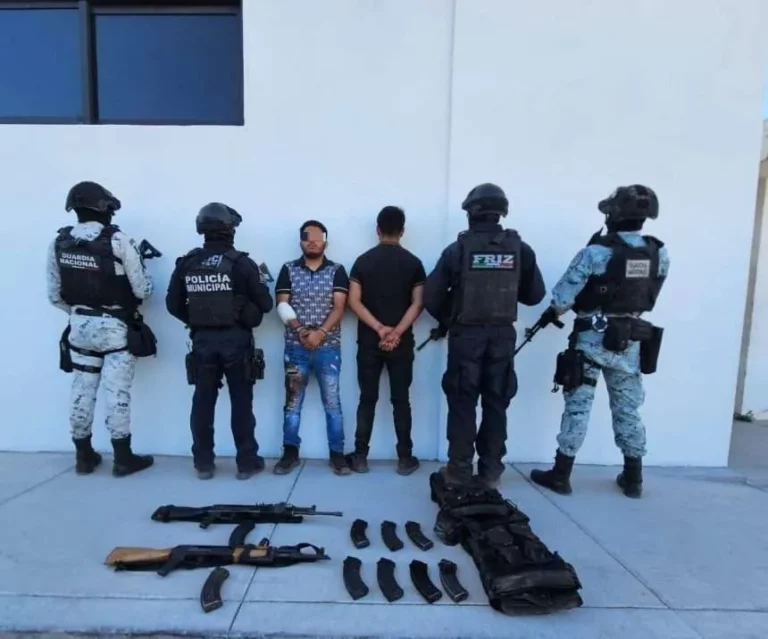 Detienen a 6 integrantes del Cártel de Sinaloa en Zacatecas