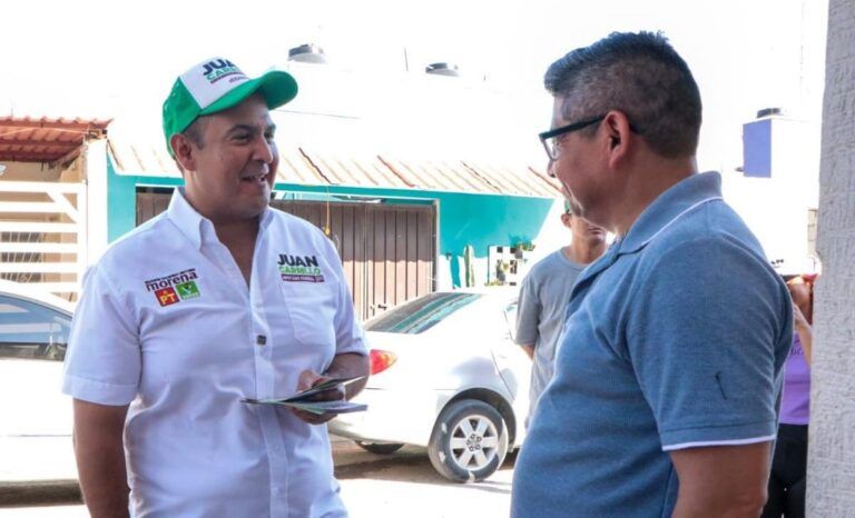 “Sal a votar por quienes estamos a favor del pueblo”, dice Juan Carrillo