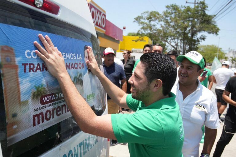 Destaca Renán Sánchez en Playa del Carmen la importancia de defender la transformación