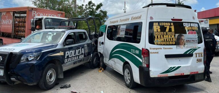 Motociclista provoca aparatoso accidente en la 221