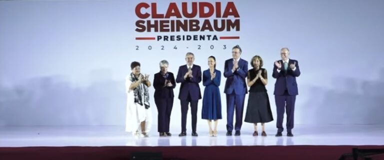 Claudia Sheinbaum presenta a 6 secretarios de su gabinete