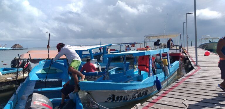 Mal tiempo le pega duro al sector náutico de Cancún
