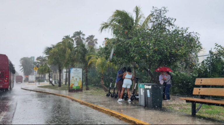 Turismo también afectado por lluvias