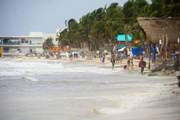 Gobierno de Solidaridad recomienda tomar precauciones por lluvias intensas